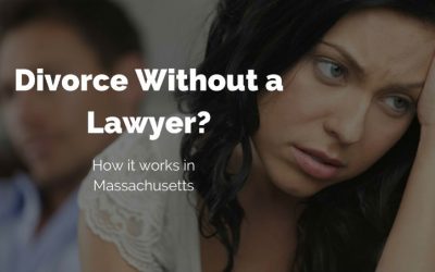 Can I get a divorce without a lawyer in Massachusetts?
