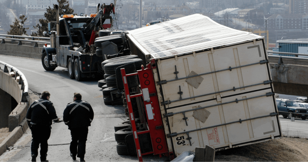 Truck accident liability in MA